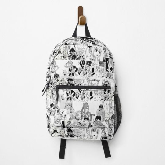 Discover Fairy Tail Manga Collage  Backpack