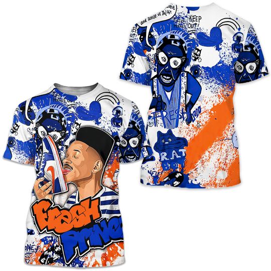 Discover FP Lick Jordan Unisex Sneaker Shirt Match Mid Knicks 1s Tee