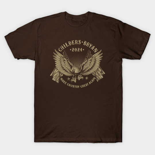Discover Childer Bryan 2024 For President - Tyler Childers - T-Shirt