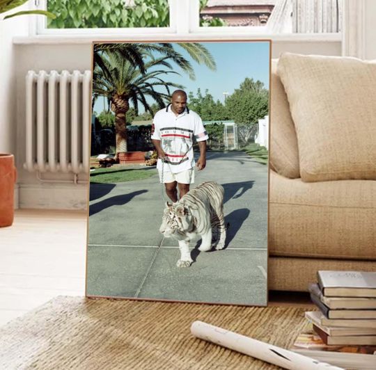 Discover Mike Tyson Tiger Poster