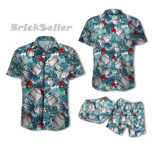 Discover Baseball Hawaiian Shirt for Men, Women, Love Baseball Aloha Shirt