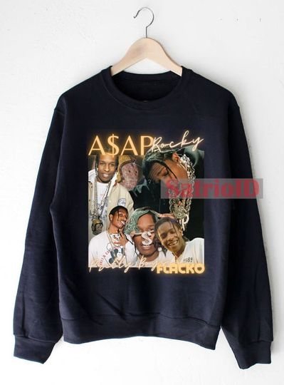 Discover Asap Rocky Sweatshirt, Asap Rocky Vintage 90s Raptees