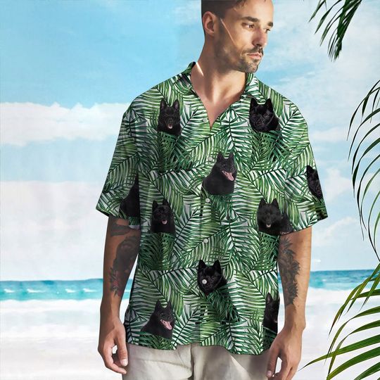 Discover Schipperke Dog Hawaiian Shirt for Men, Women, Dog Aloha Shirt