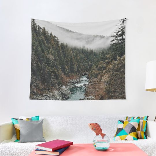 Discover River in the Forest Tapestry
