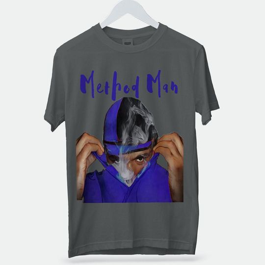 Discover Method Man Graphic T-Shirt, unisex, multiple colors available