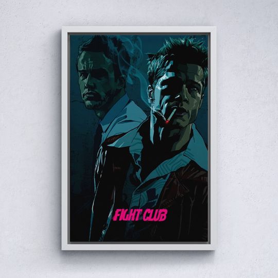 Discover Fight Club Poster, Wall Art