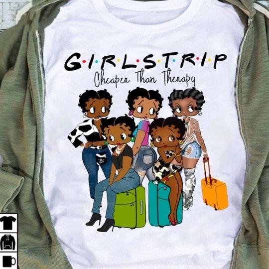 Discover Black Girl's Trip Pride T-Shirt
