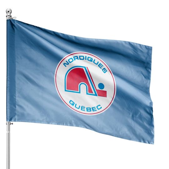 Discover Quebec Nordiques Vintage Distressed Classic House Flags