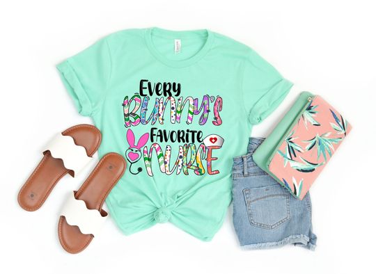 Discover Easter Nurse, Easter Nurse Shirt, Nursing School Bunny T Shirt