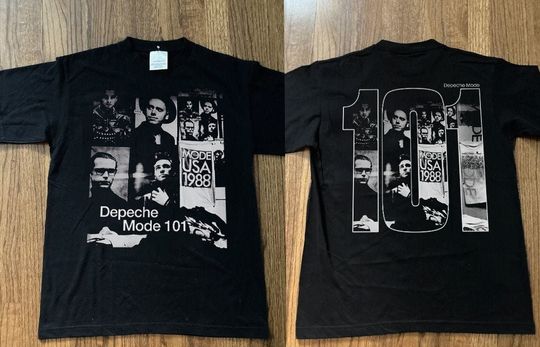 Discover Depeche Mode 101 Vintage Tour Shirt