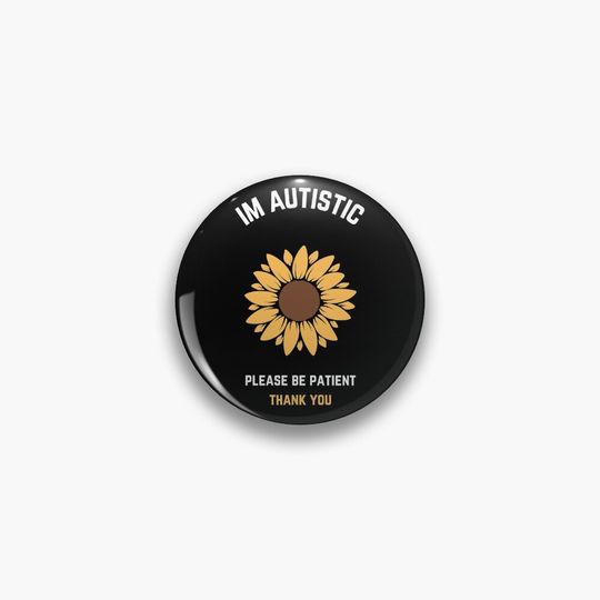 Discover I'm autistic Pin