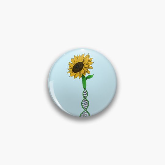 Discover Sunflower DNA Pin