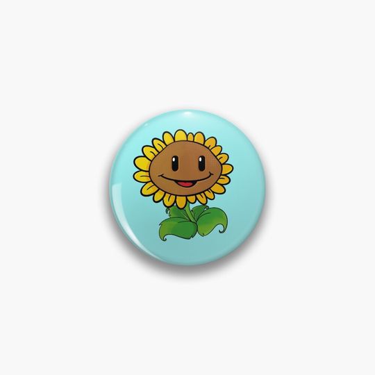 Discover Plant vs. Zombies Sunflower Pin