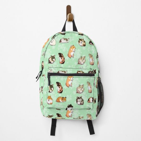 Discover Spring hamsters Backpack