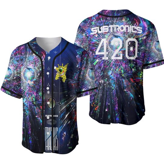 Discover 420 Special Subtronics Festival Baseball Jersey