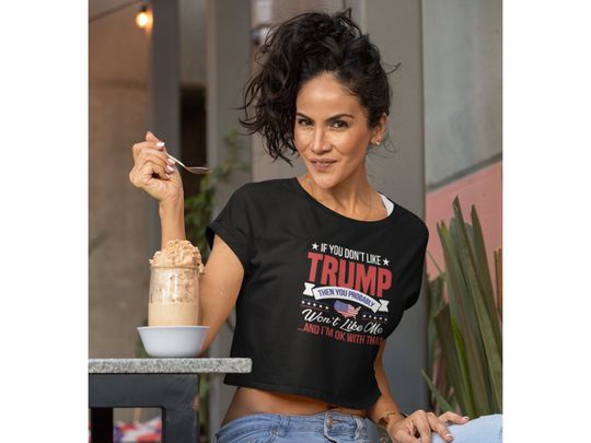 Discover Trump crop top - funny croptop - crop tee