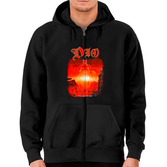 Discover Dio - The Last in Line Zip Hoodies