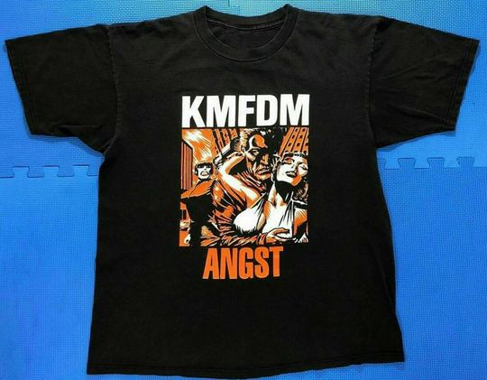 Discover 90s KMFDM Angst Heavy Cotton Comfort T Shirt