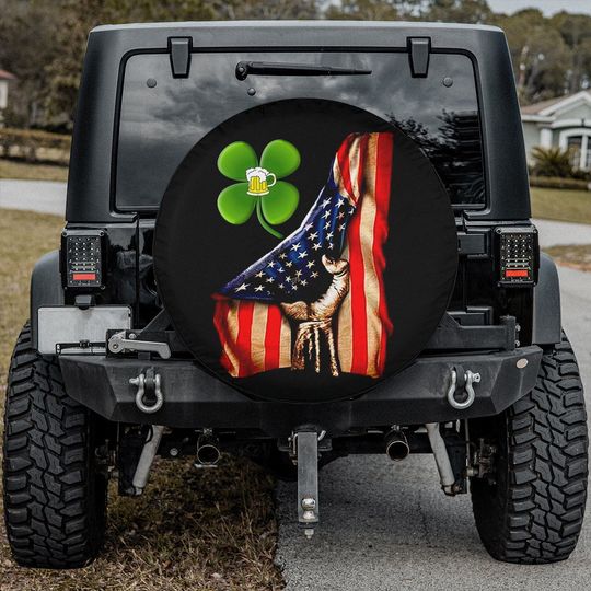 Discover Christian Spare Tire Cover, Religious Tire Cover