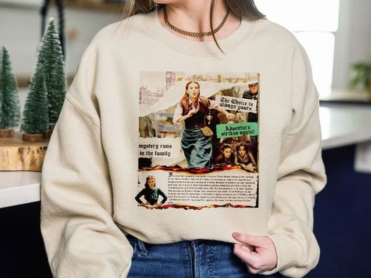 Discover Enola Holmes 2 Movie Poster Sweatshirt