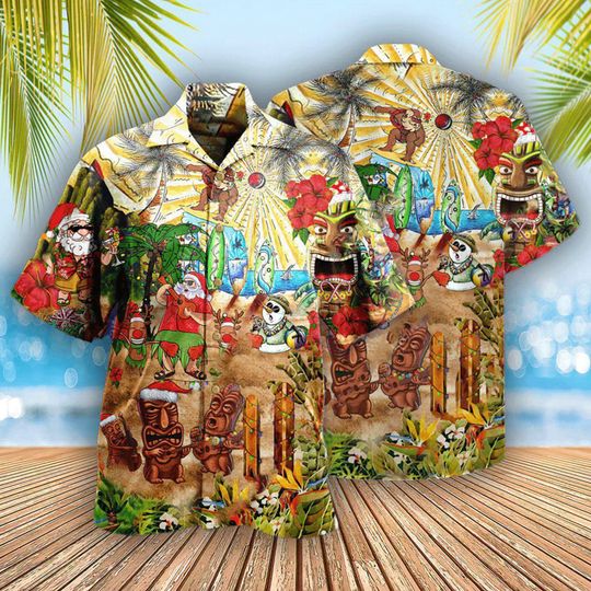 Discover Mele Kalikimaka From Hawaii With Flower Hawaiian Shirt