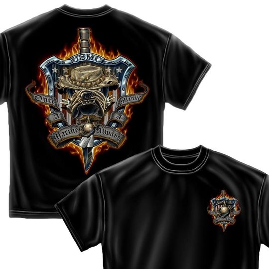 Discover Once A Marine, Always A Marine T Shirt
