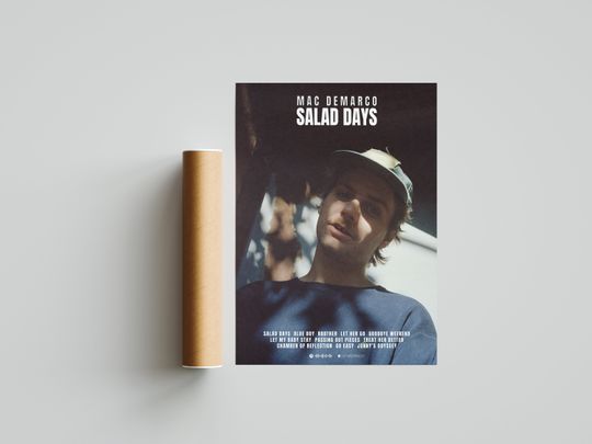 Discover Mac DeMarco 'Salad Days' Album Poster