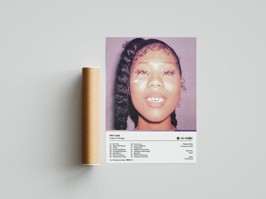 Discover Drake & 21 Savage 'Her Loss' Album Poster