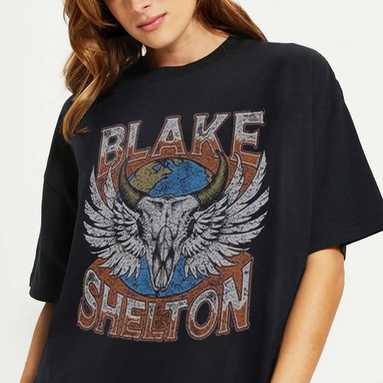 Discover Blake Shelton Tour 2023 T-Shirt, Back to the Honky Tonk Tour 2023 Tee