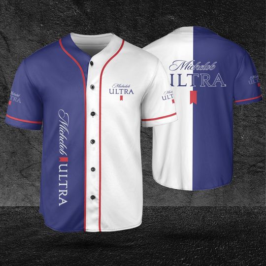 Discover Michelob Ultra Blue 2 Color Basketball Jersey Shirt, Beer Lovers Jersey, Vodka Lovers Jersey