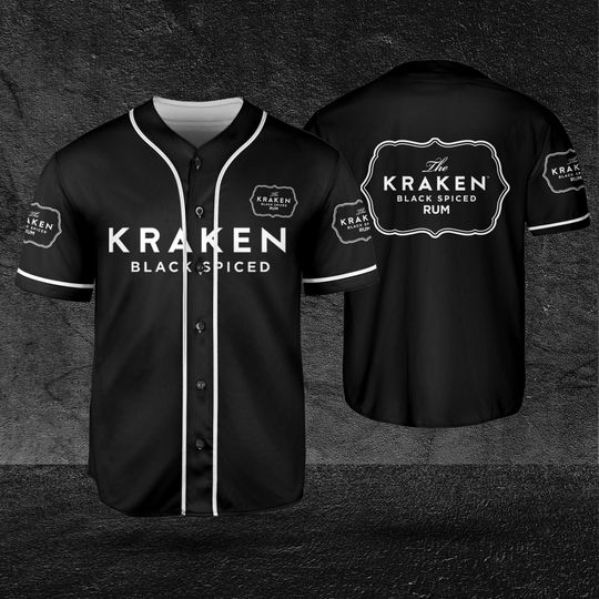 Discover The Kraken Rum Baseball Jersey, Holiday Gift, Lover Beer jersey, The Kraken Rum Jersey