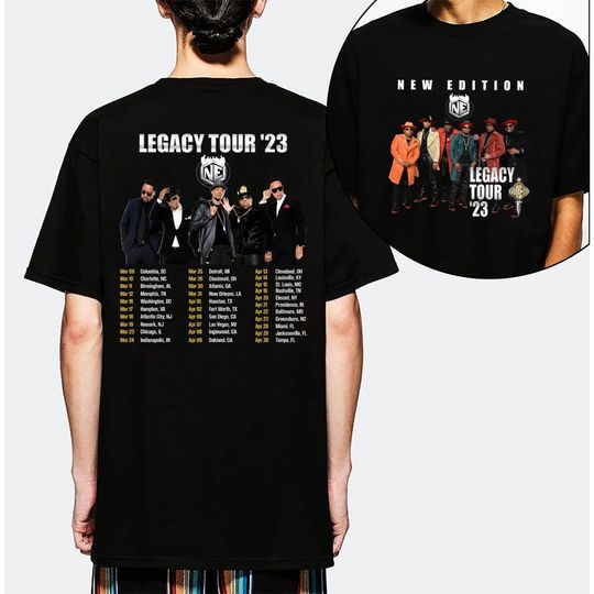 Discover Legacy Tour 2023 Shirt, New Edition Tour Shirt