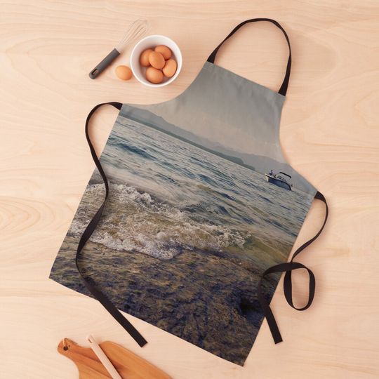 Discover Calming Italy Paradise Apron