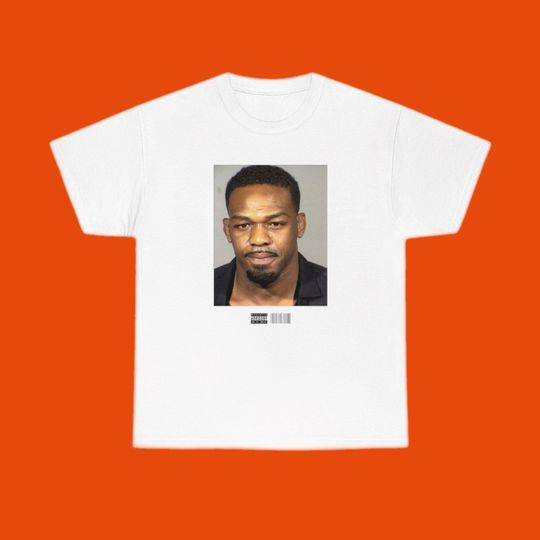 Discover Jon Jones Mugshot Shirt, Jon Bones Jones, MMA T-Shirt, MMA Fan Gift