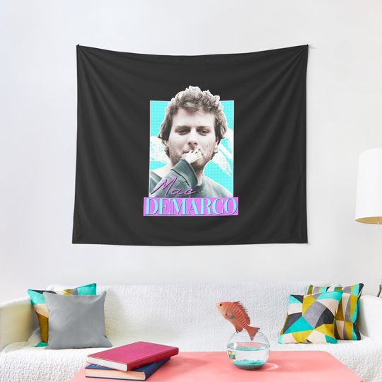Discover Mac Canadian Singer Demarco Gifts For Movie Fan Tapestry