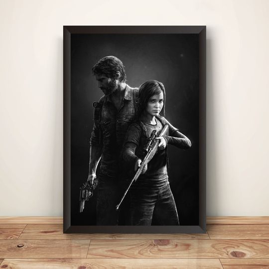 Discover Joel & Ellie TLOU V2 Poster