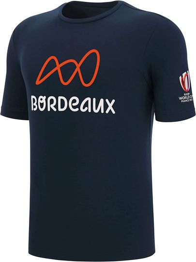 Discover Macron Rugby Bordeaux World Cup 2023 T-Shirt