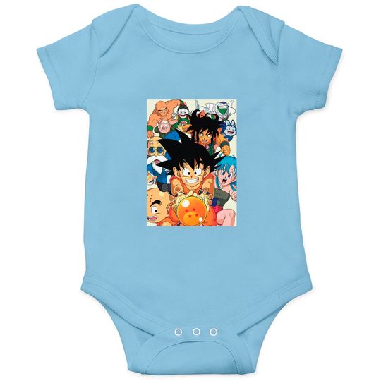 Discover Dragon Ball Z Character Goku Onesies