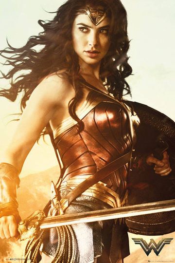 Discover Wonder Woman Movie Sheet Poster