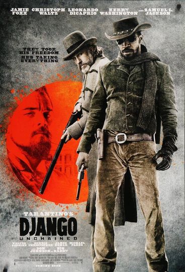 Discover Django Unchained Movie Sheet Poster