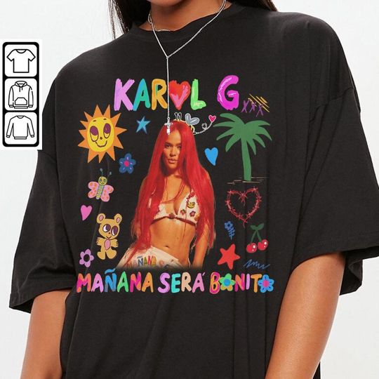 Discover Karol G New Album Cover 2023 Shirt, Manana Sera Bonito Album Shir
