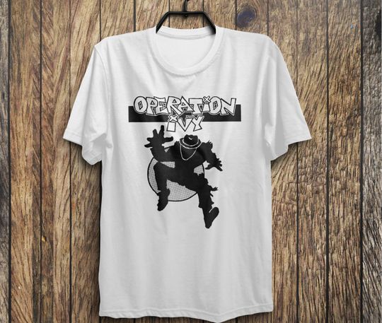 Discover Ska Man Logo, Official Merchandise, Operation Ivy T-Shirt