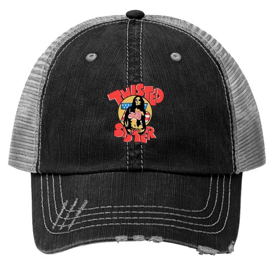 Discover Twisted Sister Can't Stop Rock'N'Roll Trucker Hats