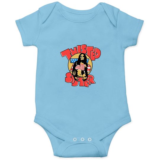 Discover Twisted Sister Can't Stop Rock'N'Roll Onesies