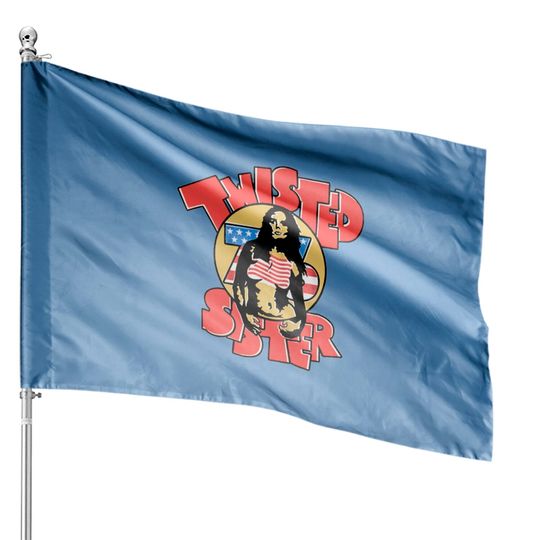Discover Twisted Sister Can't Stop Rock'N'Roll House Flags