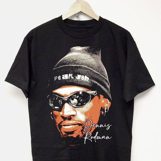 Discover Dennis Rodman Retro Basketball Fan Shirt - 90s Look