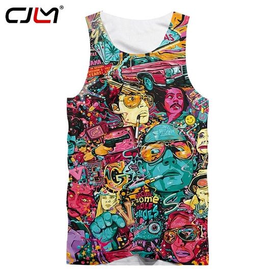 Discover Fear and Loathing 3D Tank Top