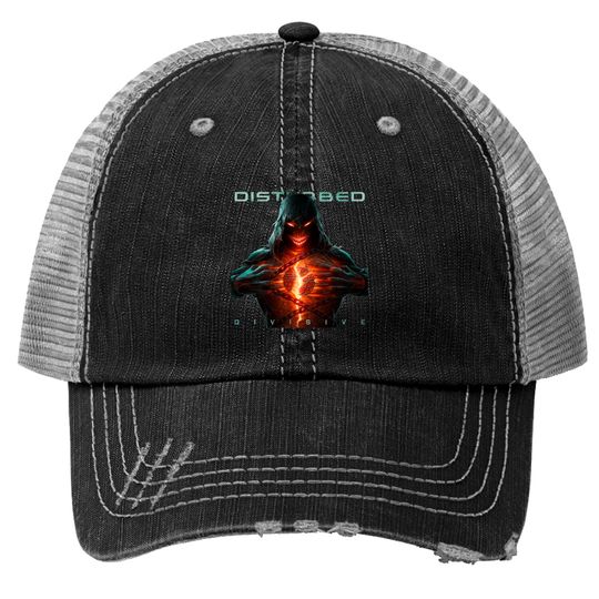 Discover Disturbed Trucker Hats - divisive Trucker Hats