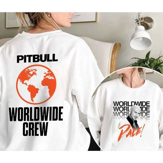 Discover Cant Stop Us Now Summer Tour 2022 Merch Pitbull Worldwide Summer Tour 2022 Sweatshirt