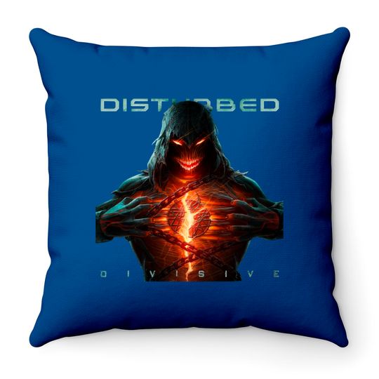Discover Disturbed Throw Pillows - divisive Throw Pillows